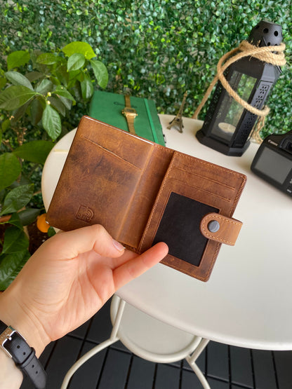 Orlando - Genuine Leather Pop-Up RFID Premium Cardholder