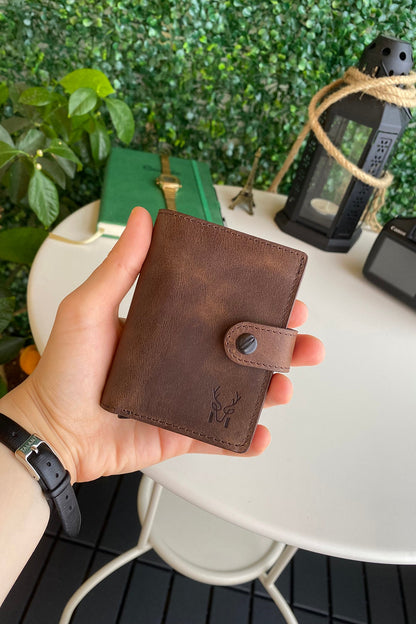 Orlando - Genuine Leather Pop-Up RFID Premium Cardholder