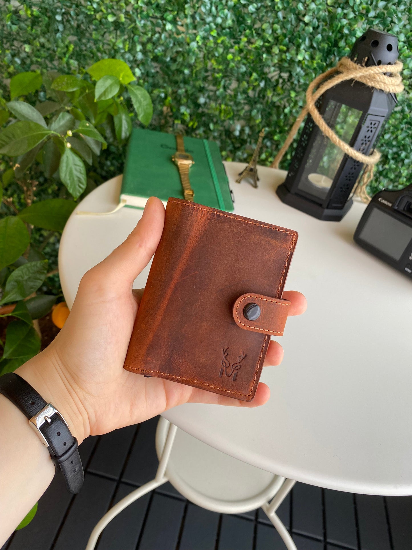 Orlando - Genuine Leather Pop-Up RFID Premium Cardholder