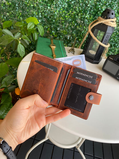 Orlando - Genuine Leather Pop-Up RFID Premium Cardholder