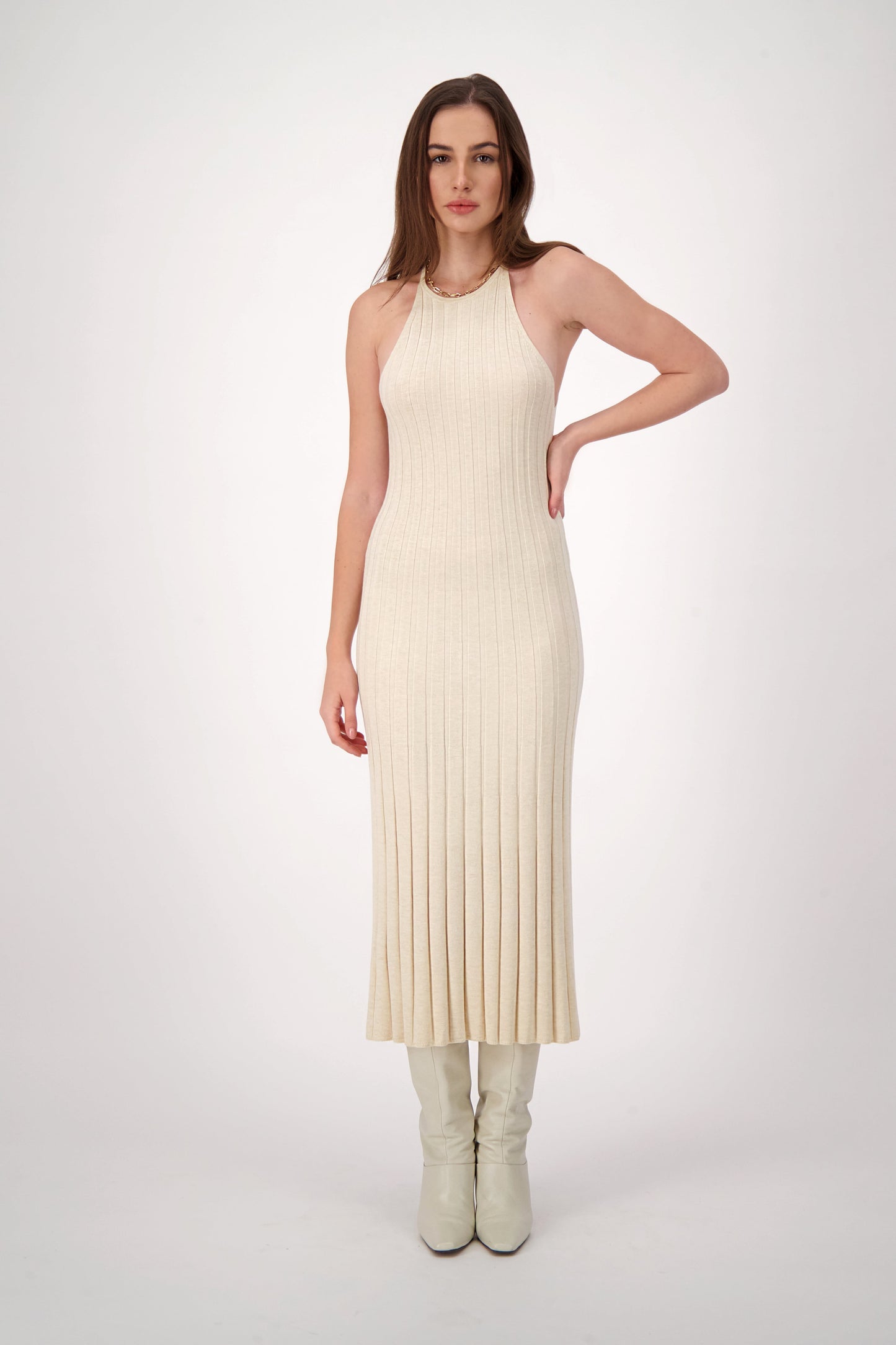 Ribbed Tank Dress