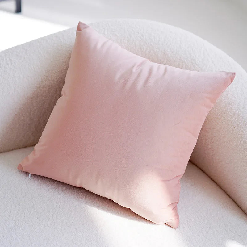 Pink Cute Nursery Cushion Cover and Pillow Case