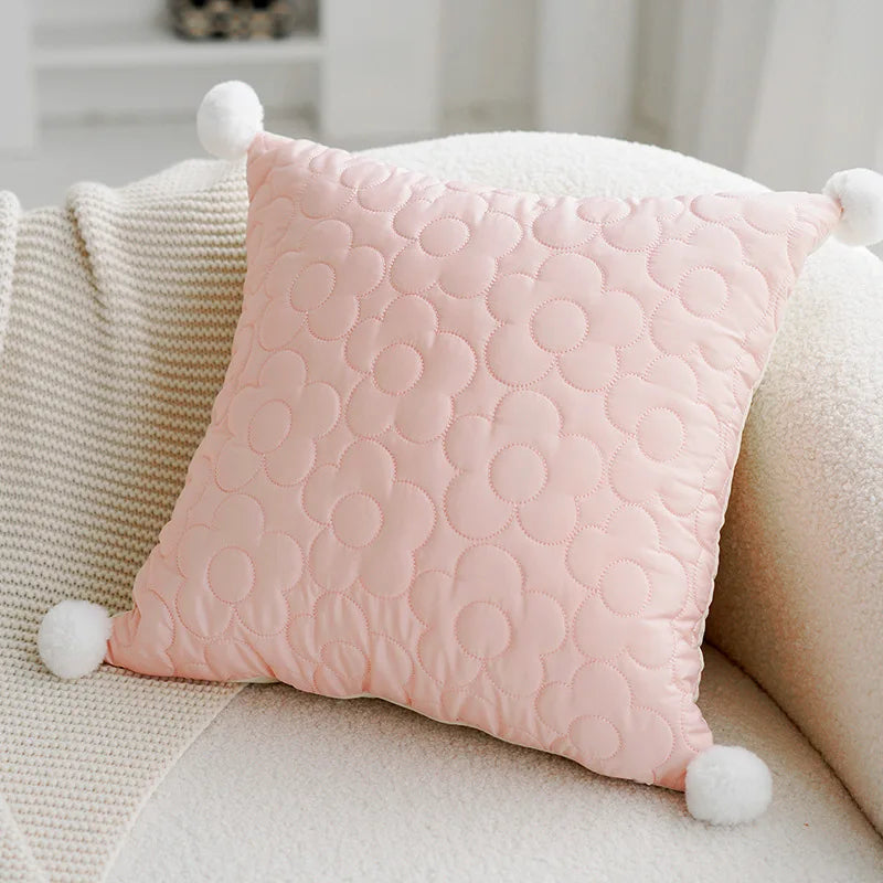 Pink Cute Nursery Cushion Cover and Pillow Case