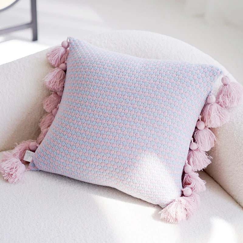 Pink Cute Nursery Cushion Cover and Pillow Case