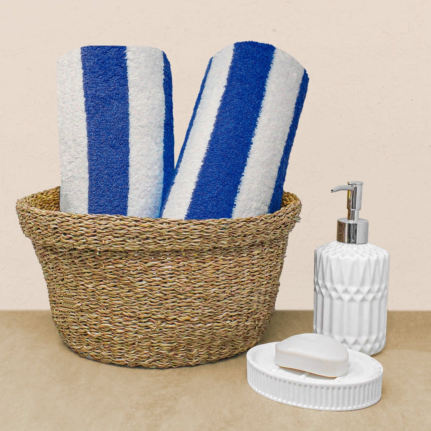 BleachSafe® Striped Pool Towel 2-pack