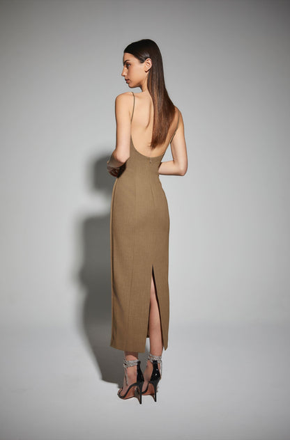 Chantelle Dress Brown