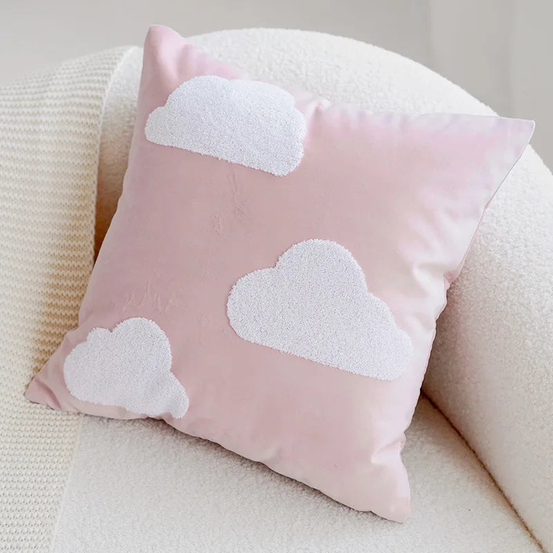 Pink Cute Nursery Cushion Cover and Pillow Case