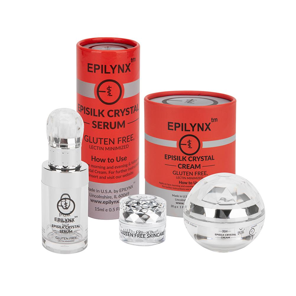 Vegan EpiSilk Crystal Wrinkle Smoothing Face Treatment - Intense Brightening and Firming Wrinkle Fix for Sensitive Skin