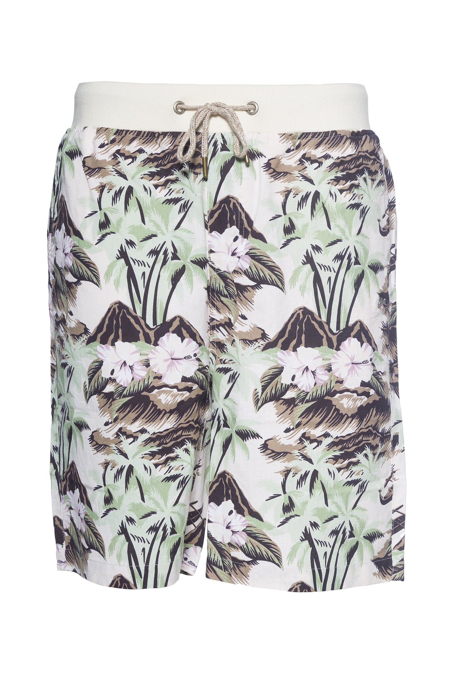 Stephan | Printed Linen Short