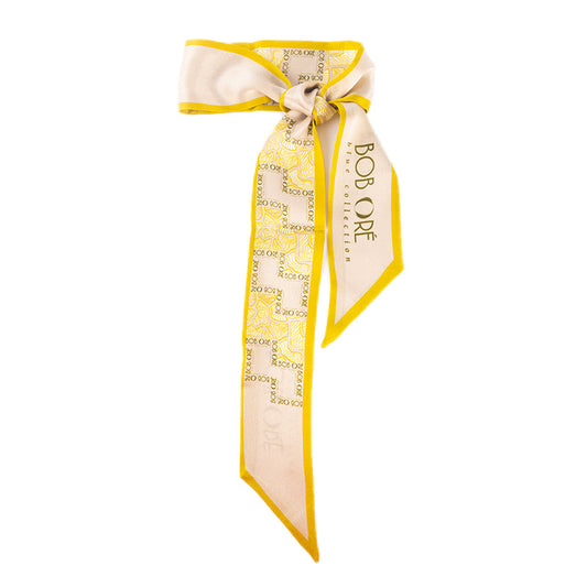 Twilly Silk Scarf, Yellow