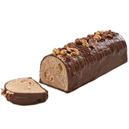 Chocolate  Nutty Halva Log  In Gift Box