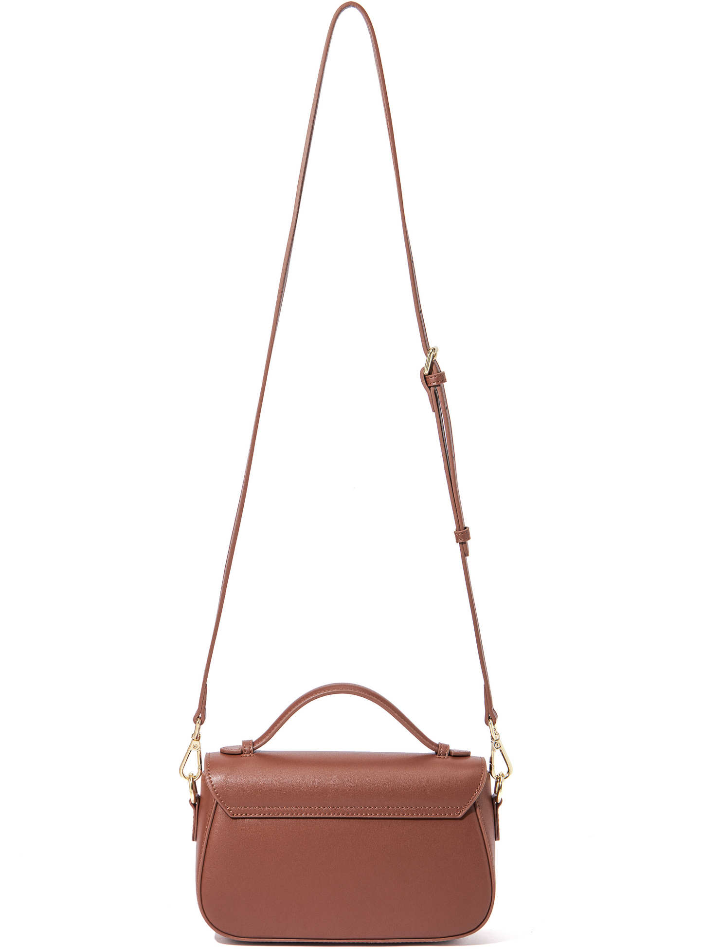 Makoto Leather Bag, Brown