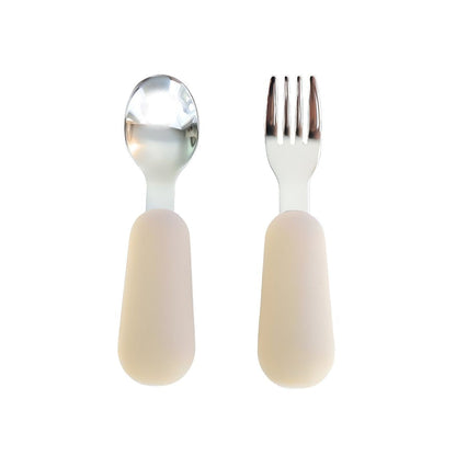 Stainless Steel & Silicone Silverware