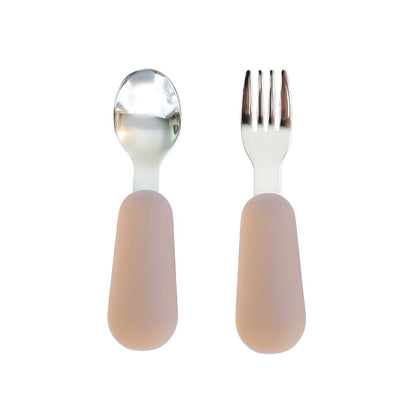 Stainless Steel & Silicone Silverware