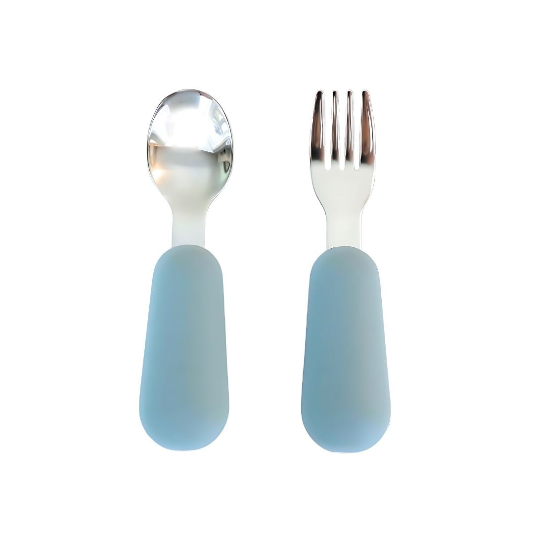 Stainless Steel & Silicone Silverware