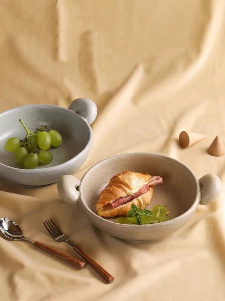 Big-ears Ceramic Pasta Bowl