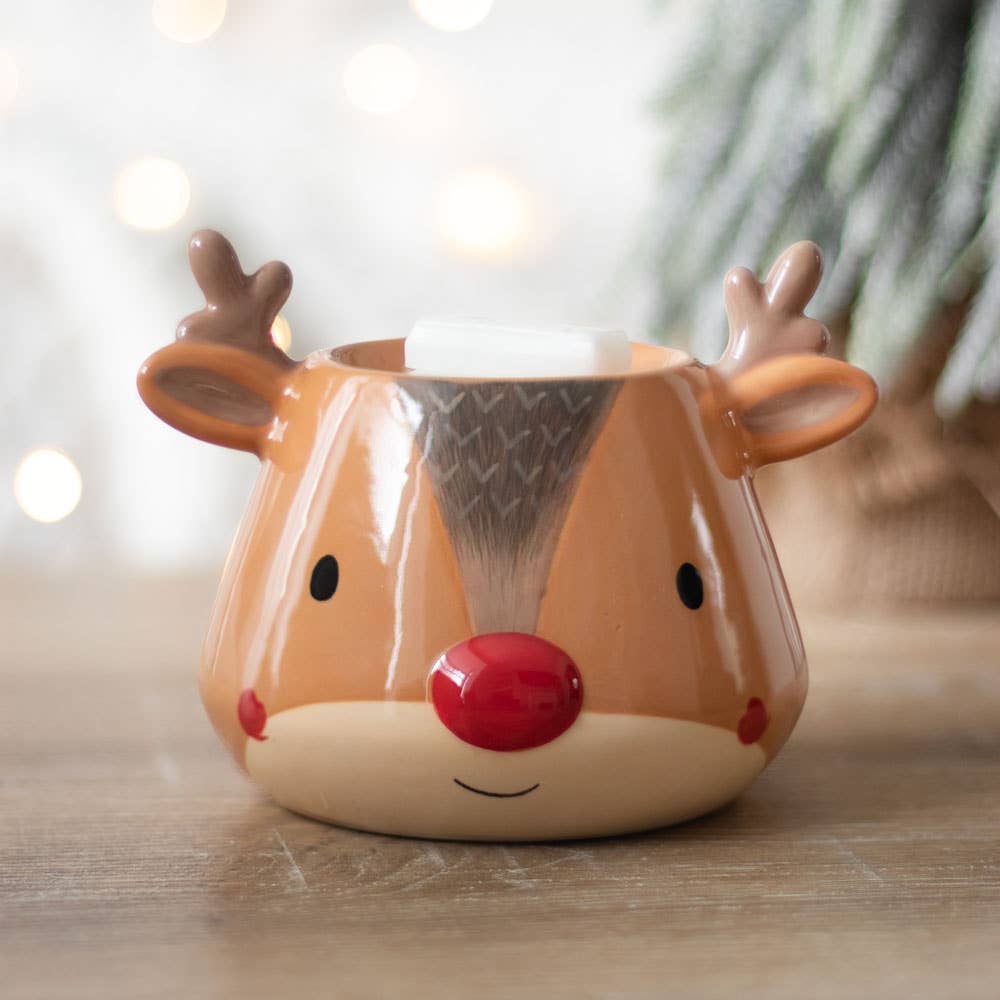 Christmas Reindeer Oil / Wax Tea Light Burner