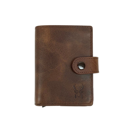 Orlando - Genuine Leather Pop-Up RFID Premium Cardholder