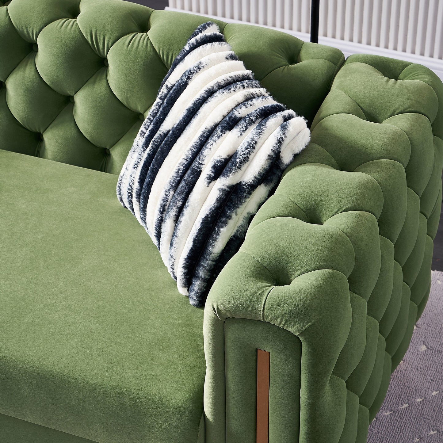 Modern Velvet Sofa