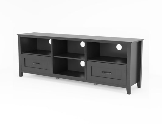 Black TV Stand for Living Room and Bedroom