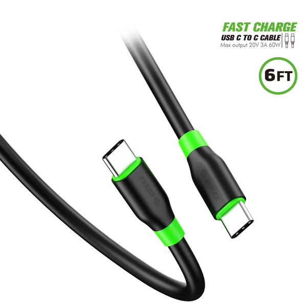 Thunderbolt 3FT USB C To C Fast Charging Cable