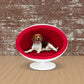 Modern Fiberglass Ball Pet Chair/Bed