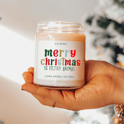 Merry Christmas Candle