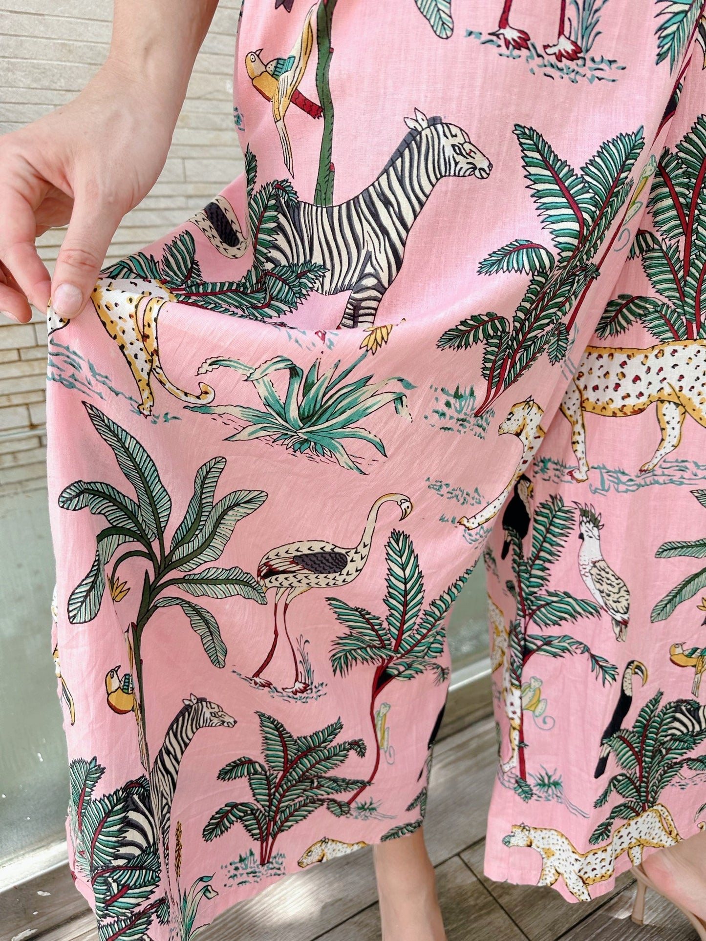 Angel Jumpsuit | Zoo Pink