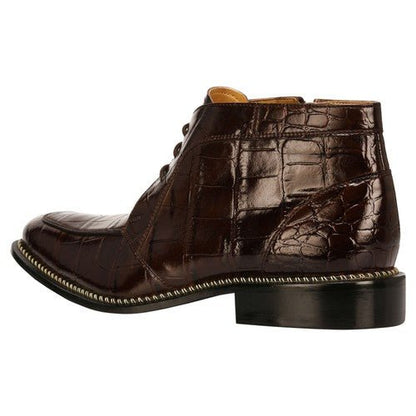 Liam Genuine Leather Lace-Up Style Boots for Men