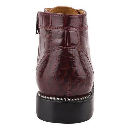 Liam Genuine Leather Lace-Up Style Boots for Men