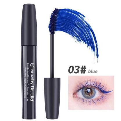 Long Lashes Mascara For Dramatic Looks - Carbon Black, Brown, Blue, Purple and Red Mascara