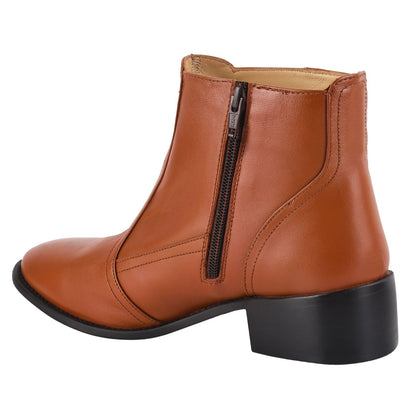 Natty Leather Ankle Length women Boots