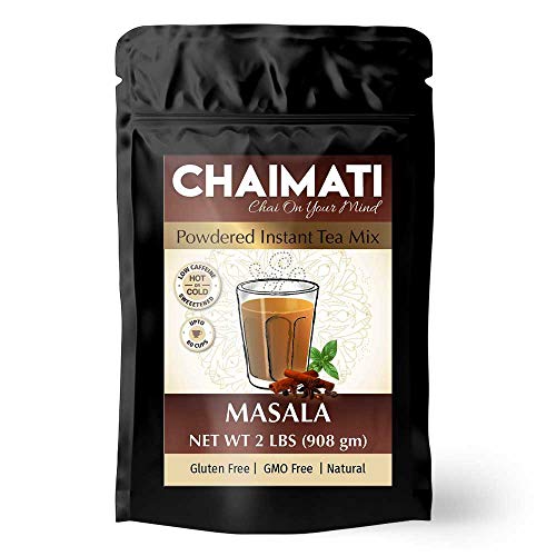 ChaiMati- Masala Chai Latte - Powdered Instant Chai Tea Premix, 2 lbs Jar