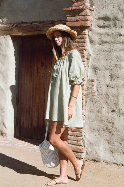 Portofino Dress - Sage Green Dress