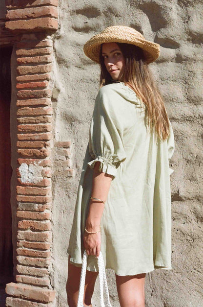 Portofino Dress - Sage Green Dress