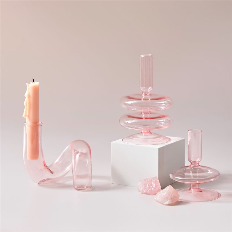 Pink Nordic Vases