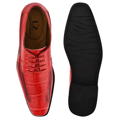 Sculpt Leather Oxford Style Dress Shoes