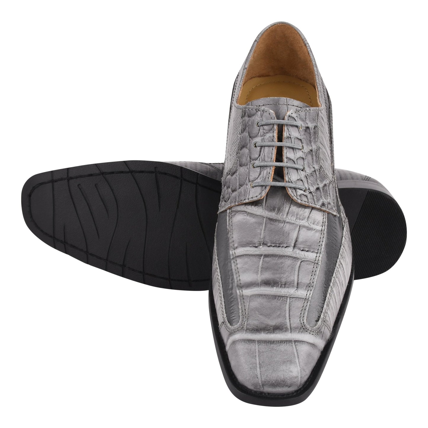 Sculpt Leather Oxford Style Dress Shoes