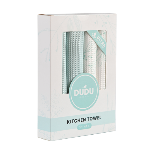 Premium Microfiber Kitchen Towel Set of 4 - Modern style