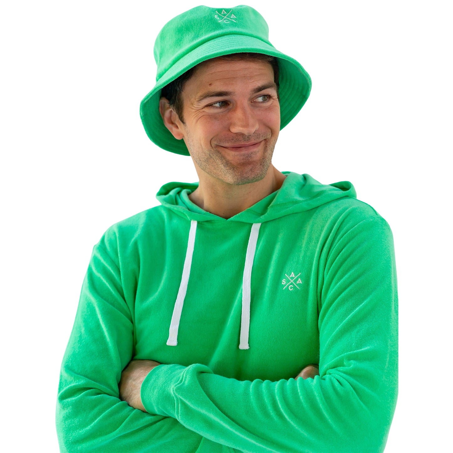 Adults Andy Cohen Mint Terry Bucket Hat