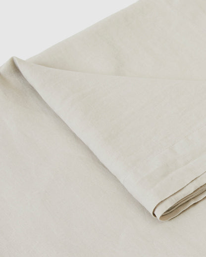 Babette Linen Tablecloth - Dove