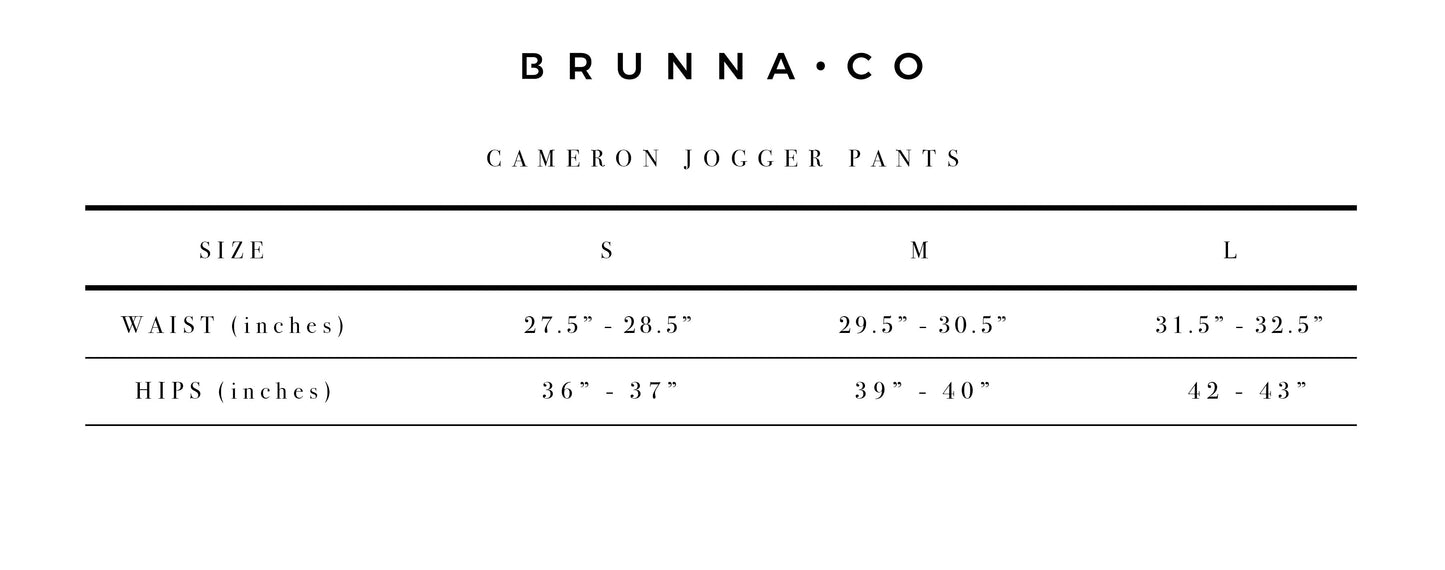 CAMERON Bamboo Fleece Joggers