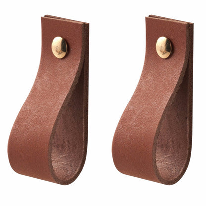 LEATHER HANDLES - set of 2