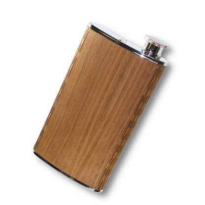 4 oz. Wooden Cigar Flask