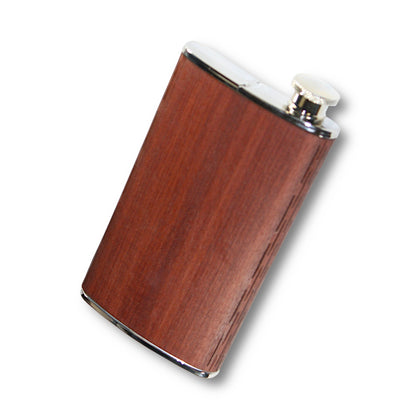 4 oz. Wooden Cigar Flask