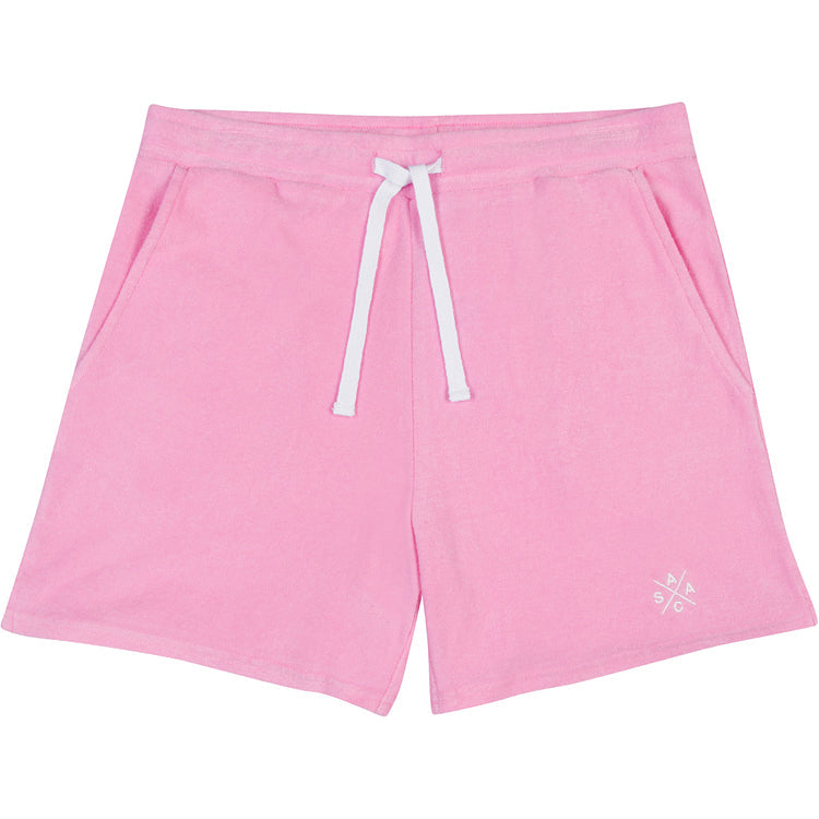 Men's Andy Cohen Pink Terry Shorts