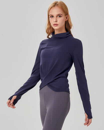 Turtle- Cowl Neck Coziplex™ Long Sleeve