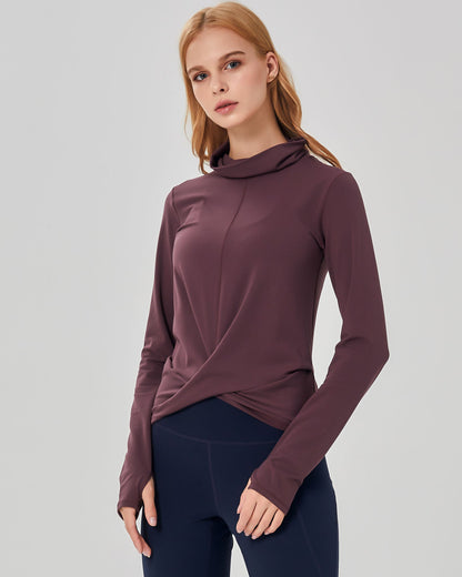 Turtle- Cowl Neck Coziplex™ Long Sleeve