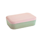 Green Stripes Bamboo Lunch Container| Eco-Friendly and Sustainable | 7.5" x 5" x 2"