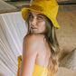 WATU Seaside Linen Bucket Hat, in Sunny Yellow (Pre-order)